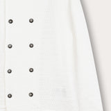 Double-button formal shirt - cream