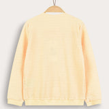 Double-button formal shirt - yellow