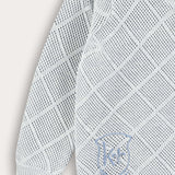 Knit suit for brides - light blue