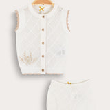 Baby Knit Set - Cream