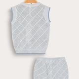 Baby Knit Set - Light Blue