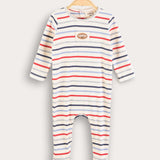 Babygro Rib Stripes - Blue