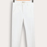 Long jersey pants - beige