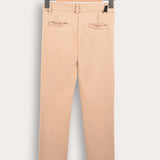 Long skinny jersey pants - beige