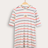 Striped Rivet Shirt - Blue