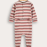 Babygro Stripes Rivet Extension - Brown