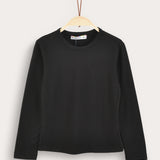 Basic shirt S.A. Model - Black