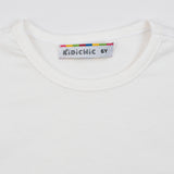 Basic long-sleeved shirt - cream