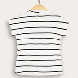 Reeve Striped Shirt - Black