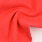 Rib Basic Long Tights - Red