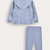 סט קפוצ'ון עם טייץ - כחול | תינוקות בנים | קידישיק | תמונה 3