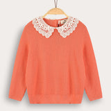 Print Knit - Orange