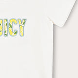 S.K. T-shirt with art - beige
