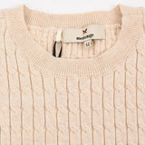 Shirt and knit vest combination - Stone