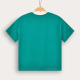 T-shirt with patch - green