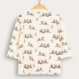 Shirt + print - purple