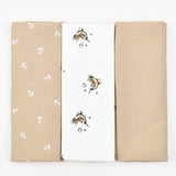 Baby diaper set - beige