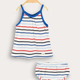 Striped Rib Set - Royal
