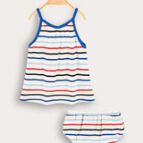 Striped Rib Set - Royal