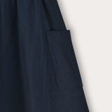 Skirt with pockets - Navy