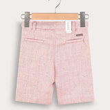 Linen shorts - pink
