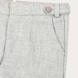 Linen shorts - gray