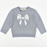 Bow tie shirt - light blue