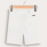 Linen shorts - beige