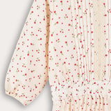 Floral dress-like set - pink