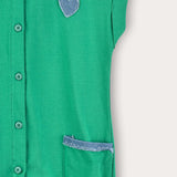 Tencel &amp; Modal Saree - Green