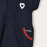 Tencel &amp; Modal Overalls - Navy