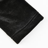 Baby Velvet Tights - Black