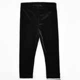 Baby Velvet Tights - Black