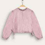 Satin Top - Purple