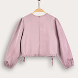 Satin Top - Purple