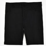 Linen shorts - black