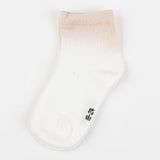 Ombre Ribbed Socks - Beige