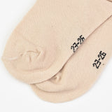 Socks with bow ties - beige