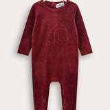 Babygro Velour -Shapes - No color