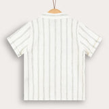 Shirt + lapel - stripes