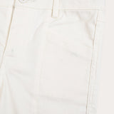 Front seam of shorts - beige