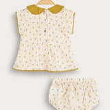 Floral set with - yellow