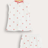 Baby Set Embroidery Envelope - Pink