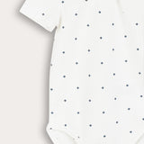 Baby pants and bodysuit set - blue