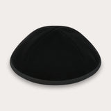 Classic Velvet Kippah - Black