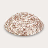 Flat dome - brown marble