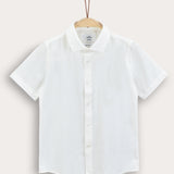 Jacquard shirt S.K. - milk texture